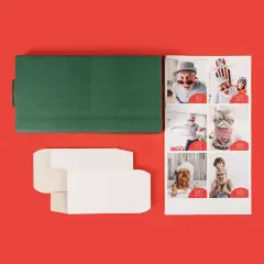 Adventskalender selber machen, mit persönlichen Foto-Stickern und DIY-Boxen.