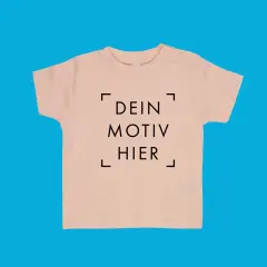 Babyshirt gestalten und online bestellen. Das Babyshirt ist schadstoffgeprüft, hat nickelfreie Druckknopf-Verschlüsse und ist dementsprechend für Kleinkinder geeignet.