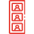 Stilisierte Illustration eines  Fotostreifens in leuchtendem Rot – Der Look aus alten Fotoautomaten.