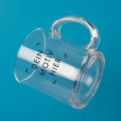 Glastasse mit Foto bei ORWO selbst gestalten. Für dein Motiv ist eine Menge Platz verfügbar. Werde jetzt kreativ, um den leeren Platz mit Leben zu füllen.