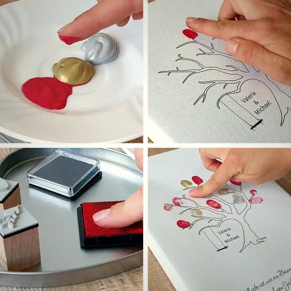 Kreativ Wandbilder selbst gestalten mit Fingerprint Gestalte deine personalisierten Wandbilder doch noch persönlicher: Mit unserem Fingerprint Kreativtipp holst du das Maximum an Persönlichkeit raus.