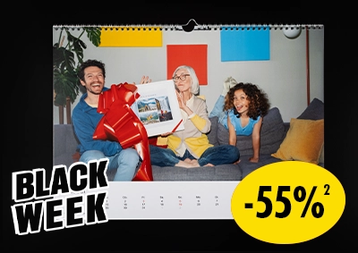 ORWO Black Week Kalenderangebot mit 55 % Rabatt.