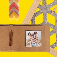 Alles für die perfekte Präsentation deiner Fotos: Fotoalbum,  Aufhängung aus Filz und Holz sowie dekorative Sticker. Kreatives Fotozubehör für liebevolle Details.