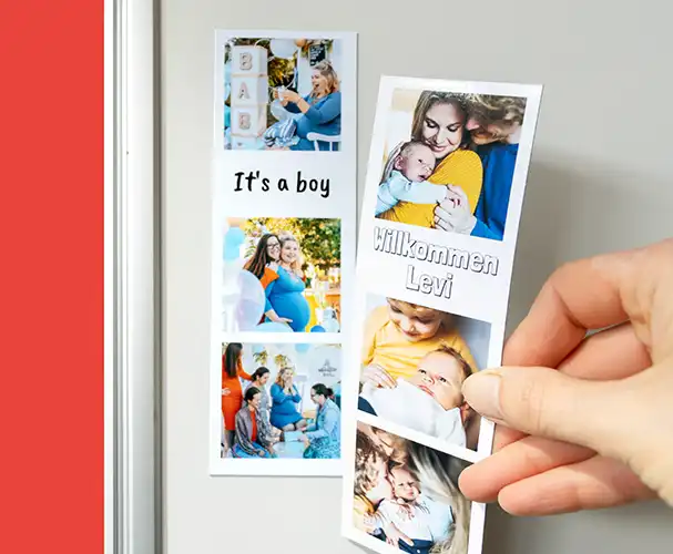 Die klassischen Fotostreifen kennst du sicher schon. Jetzt gibt es den angesagten Automaten Look auch direkt als magnetischen Fotostreifen. Eine absolute Produktneuheit bei ORWO.