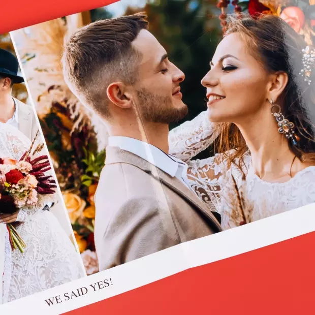 Fotobuch Softcover mit Hochzeitsmotiv, betont die Magie des Ausbelichtens. Professionelle Optik ohne Störungen und Druckraster für garantiert authentische, lebendige Bilder.