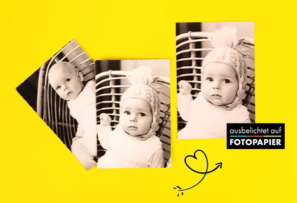 Ein Bild von einer analogen Fotografie – eins zu eins reproduziert und auf modernem Fuji Fotopapier ausbelichtet.