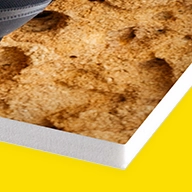 Foto auf weißer Hartschaumplatte mit detailreicher Farbwiedergabe. Leichtes Material und robuste Verarbeitung machen es ideal für vielseitige Dekoration im Innenbereich.