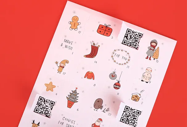 Retrofotos kreativ präsentieren oder QR-Code Adventskalender gestalten Gestalte jetzt den perfekten Adventskalender für deine Liebsten mit QR-Codes.