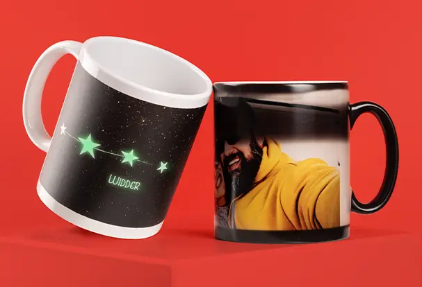 Hasenohren basteln für deine Zaubertasse mit eigenem Foto Ein bisschen Magie gefällig? Hasenohren basteln ist nicht das Einzige, was diese Tasse besonders macht. Sie kann ihre Farbe wechseln oder im Dunkeln leuchten.