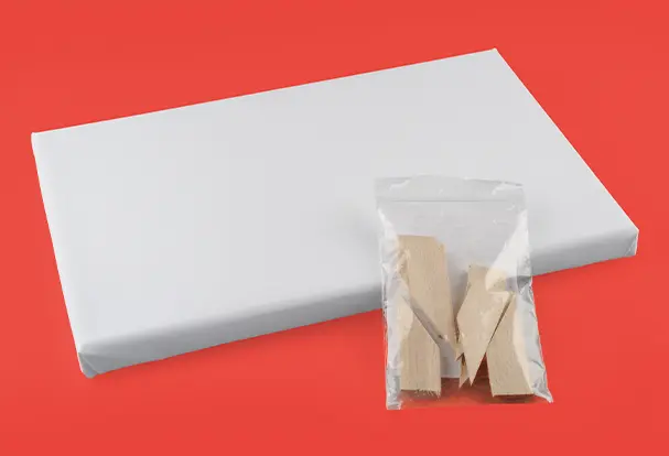 Hochwertige Leinwand für Sternzeichen-Wandbilder Diese unbedruckte, weiße Leinwand eignet sich perfekt für die Gestaltung von selbstgemalten Sternzeichen-Wandbildern. Mit Holzkeilen zum Spannen lässt sie sich ideal für Ihre kreativen Projekte verwenden, um Ihre Sternzeichen-Designs zum Leben zu erwecken.