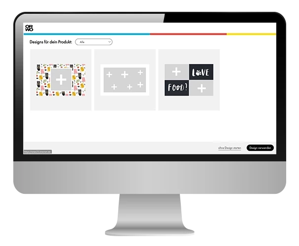 Hundenapf-Unterlage selbst gestalten. Im ORWO Online-Designer hast du nahezu unendliche Gestaltungsmöglichkeiten, die du kinderleicht umsetzen kannst.