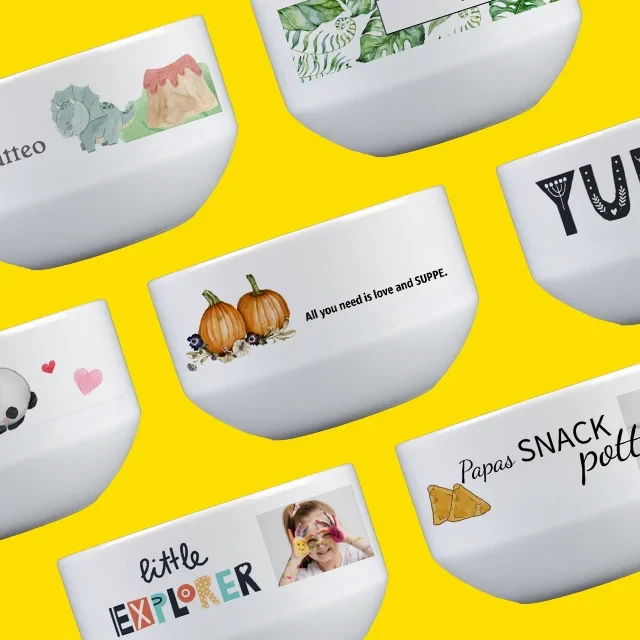 Personalisierte Schüssel, einzigartig und hochwertig Bei ORWO kannst du eine Schüssel selbst gestalten. Ob du sie für dich selber designst oder es als Geschenk für deine Lieblingsmenschen gestaltest, ist dir überlassen.