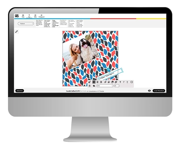 Geschenktücher, in drei verschiedene Größen erhältlich Gestalte deine nachhaltige Verpackung ganz einfach bei ORWO im Online-Designer. Wir helfen dir mit zahlreichen Designvorlagen und vielen hilfreichen Tools.