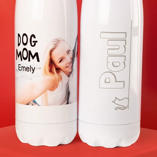 Thermosflasche personalisiert, doppelwandig, hochwertig Du hast eine Vorliebe für warme Getränke und bist ein Fan von Personalisierung? Dann ist die Thermosflasche mit Namen die richtige Wahl für dich. Jetzt gestalten.