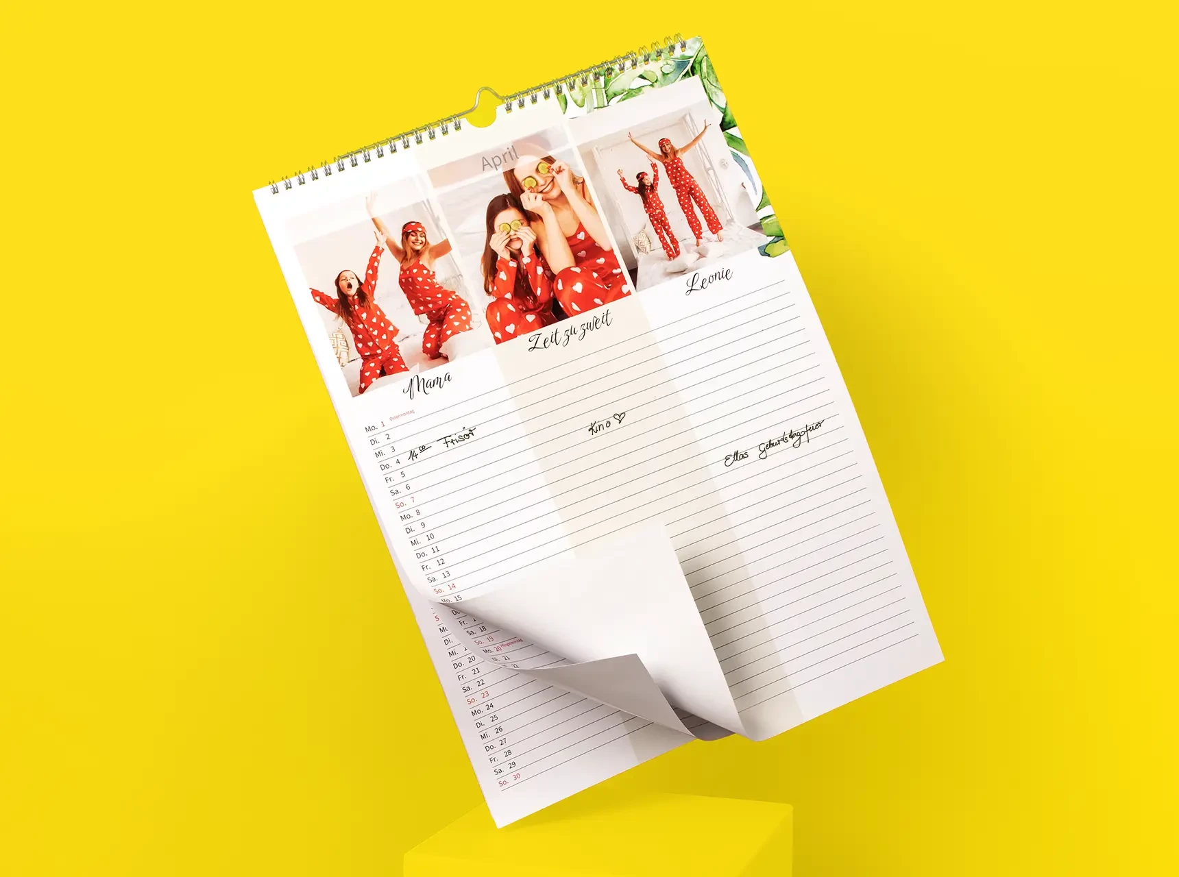 Gestalte deinen persönlichen Terminkalender selbst – wähle aus verschiedenen Formaten und Styles, um deine Organisation und Planung stilvoll anzupassen und zu optimieren.