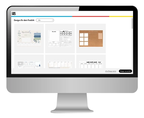 Personalisierte Schreibtischunterlage, online gestalten Schreibtischunterlage mit Foto online im ORWO-Designer selbst gestalten. Dank der zahlreichen Design-Vorlagen ist das Erstellen wirklich kinderleicht.