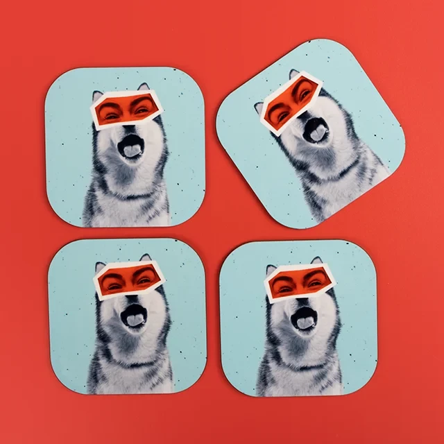 Untersetzer personalisiert, MDF, einzeln, 4er- oder 8er-Set Untersetzer selbst gestalten und einzigartige Unikate erhalten. Du kannst die MDF-Untersetzer einzeln oder im 4er- oder 8er-Set bestellen für ein stimmiges Tischbild.