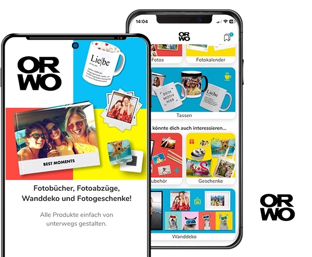 Bestelle jetzt Fotomagnete bei ORWO. Du kannst die Magnete praktischerweise sogar von Unterwegs aus bestellen, dank der praktischen KI-unterstützten App von ORWO.