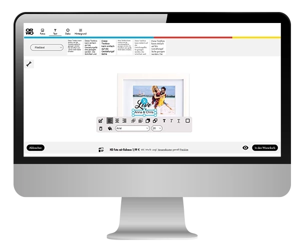 Bilder mit Rahmen bestellen, ganz einfach, ORWO Online Designer Bilder im Rahmen online gestalten und bestellen. Mit dem ORWO Online Designer kannst du ganz leicht und mit nur wenigen Klicks deine Fotoprodukte erstellen.