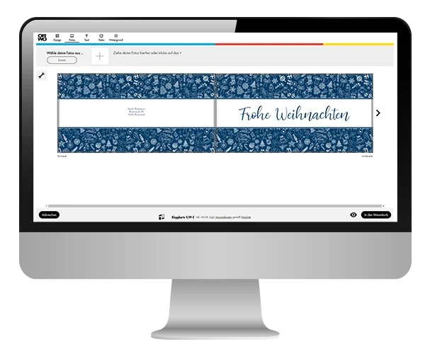 Foto-Klappkarten, online gestalten im ORWO-Designer Deine Klappkarten kannst du bei ORWO direkt online gestalten. Der ORWO Online-Designer bietet dir dafür alle nötigen Tools und zusätzlich hochwertige Design-Vorlagen.