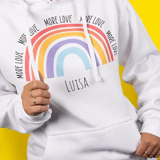 Hoodie bedrucken, aus 80% Baumwolle, hochwertig Jetzt Hoodie bedrucken lassen und bei ORWO bestellen. Die coolen Designs bieten dir viele Möglichkeiten für Individualisierungen und sehen einfach stylisch aus.