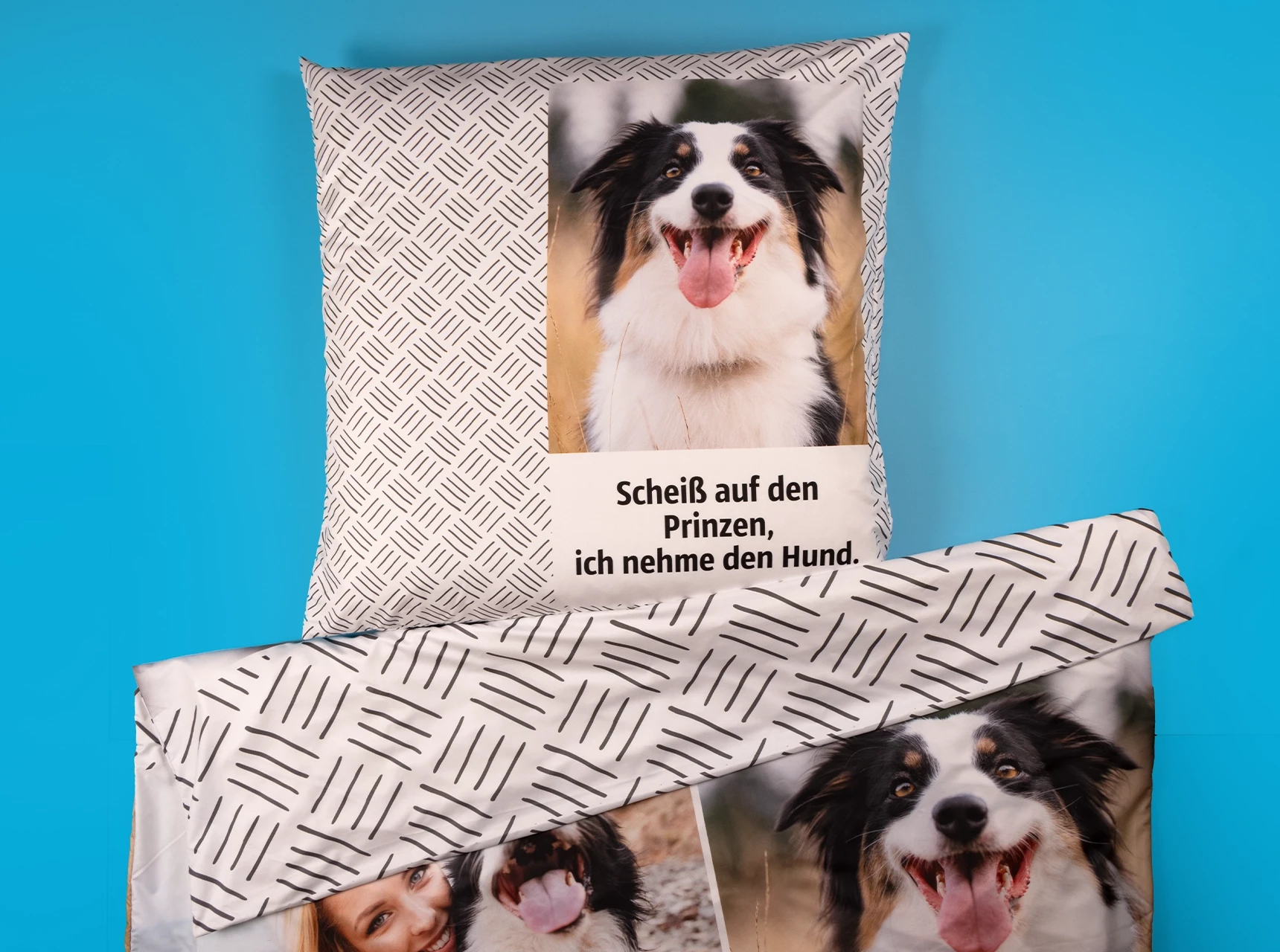 Bist du kreativ und zu deinen Lieblingsbeschäftigungen gehört Schlafen? Dann gestalte doch eigene Foto-Bettwäsche. Mach deine ganze Wohnung zur Leinwand.