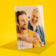 Fotoaufsteller, Foto auf Acryl, hochwertig, einzigartig Einzigartigen Fotoaufsteller mit mehreren oder nur mit einem Foto gestalten. Je nach deinen Vorlieben, sind dir beim Selbst-Gestalten keine Grenzen gesetzt.