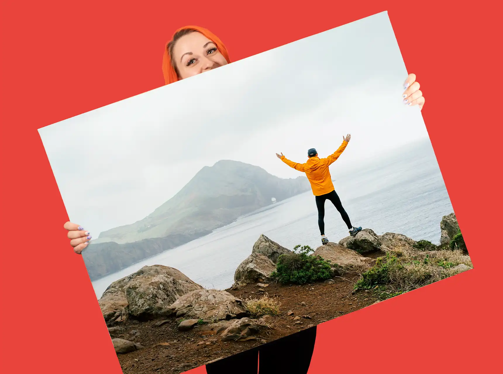 Foto auf Leinwand mit lustigen Momenten und schönen Erinnerungen. Unsere Fotoleinwände gibt es in verschiedenen Größen und Formaten. Hochwertiges Polyestergewebe.