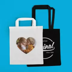 Stoffbeutel mit Namen, weiß oder schwarz, personalisiert Stoffbeutel personalisieren und in der Öffentlichkeit mit deinem neuen Mode-Accessoires angeben. Dank deiner persönlichen Note wird deine Tasche einzigartig.