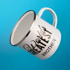 Emaille Tasse selbst gestalten, 300 ml Fassungsvermögen Hast du Lust eine Emaille Tasse zu gestalten? Die Tasse ist sehr robust, rostfrei und dementsprechend allen Wettern gewachsen. Jetzt bei ORWO bestellen.