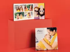 Fotoaufsteller mit mehreren Fotos, verschiedene Varianten 2-teiligen Fotoaufsteller in verschiedenen Varianten erhältlich. Du kannst den Aufsteller auch als Einzelstück gestalten. Die Entscheidung ist ganz dir überlassen.
