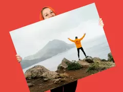 Foto auf Leinwand mit lustigen Momenten und schönen Erinnerungen. Unsere Fotoleinwände gibt es in verschiedenen Größen und Formaten. Hochwertiges Polyestergewebe.